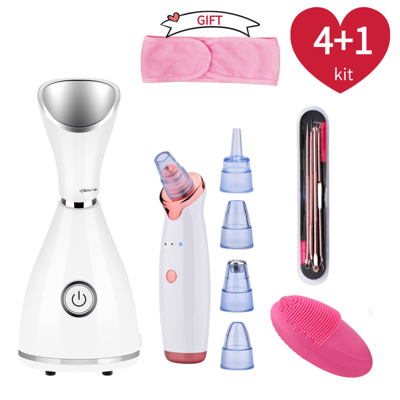 Silicone Face Scrubber Electric - Vaporizzatore viso nano ionico Vaporizzatore viso