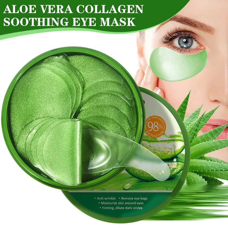 Collagen Under Eye Patches - 60 pz Aloe Vera Collagene Maschera
