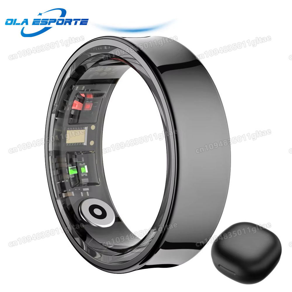 Health Monitors - Anello Intelligente R10 con Custodia di