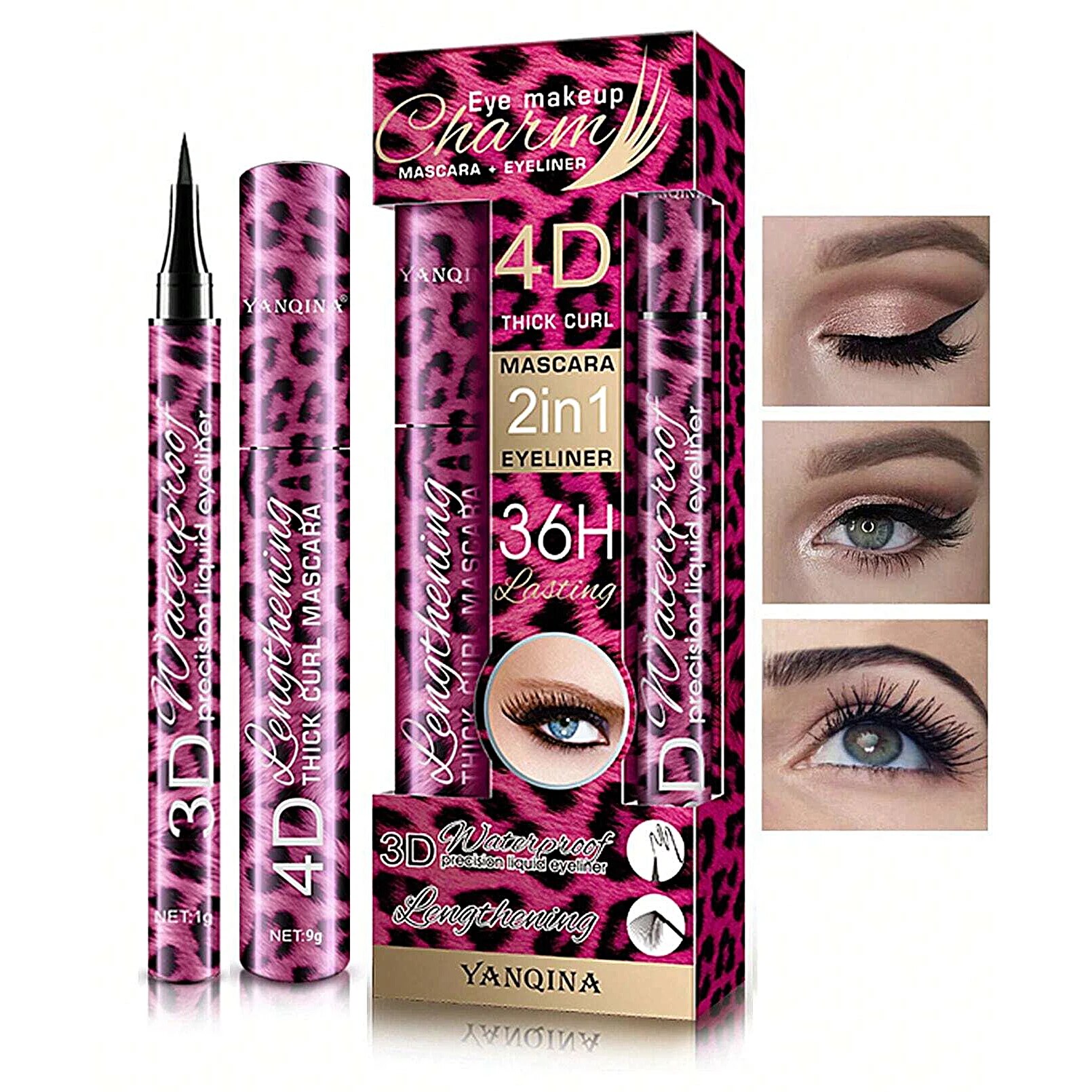 YANQINA Liquid Eyeliner Pencil - Waterproof Liquid Eyeliner Pen recensione e prezzo