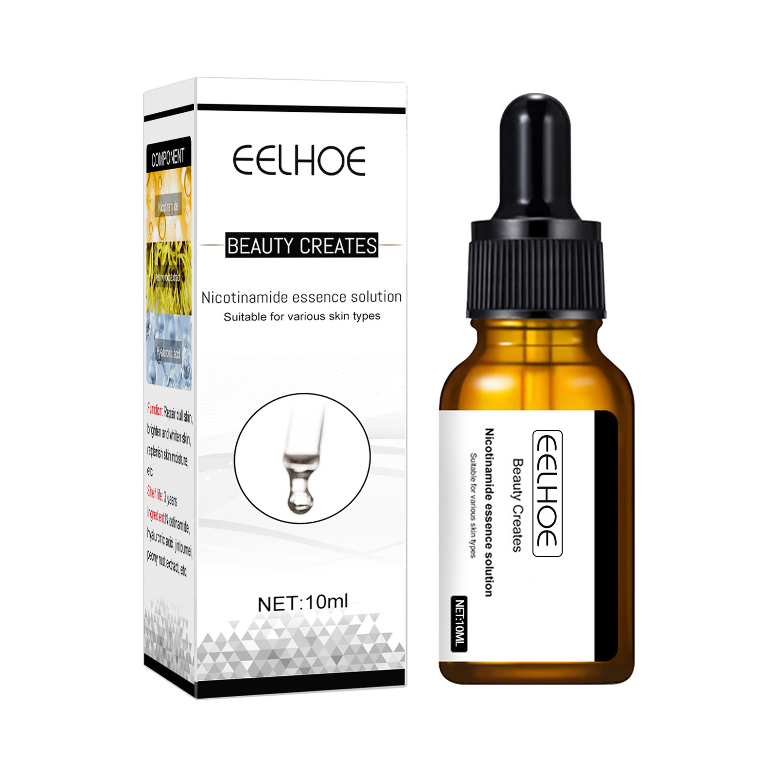 Siero viso sbiancante Ridurre  - Niacinamide Pore Shrinking Essence recensione e prezzo