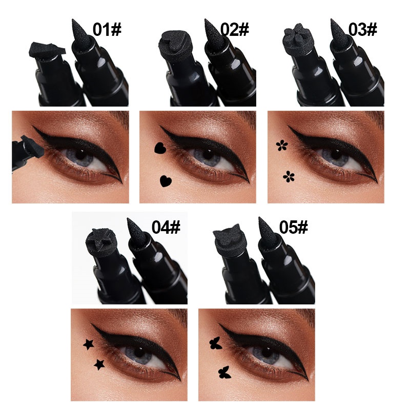 Eyeliner con sigillo a doppia  - Waterproof Liquid Eyeliner Pen recensione e prezzo