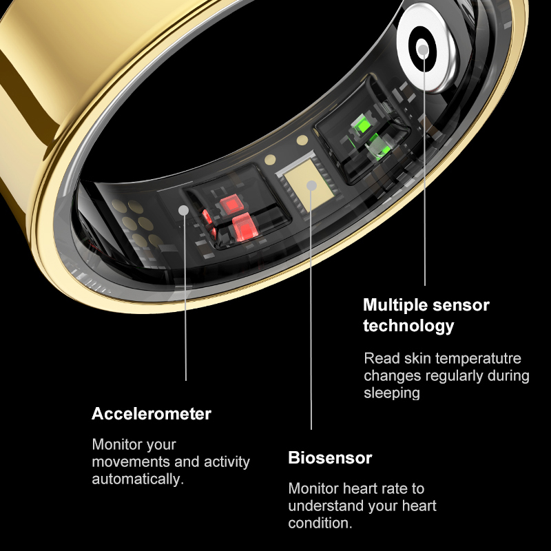 R09 Smart Ring Uomo Donna con  - Health Monitors recensione e prezzo