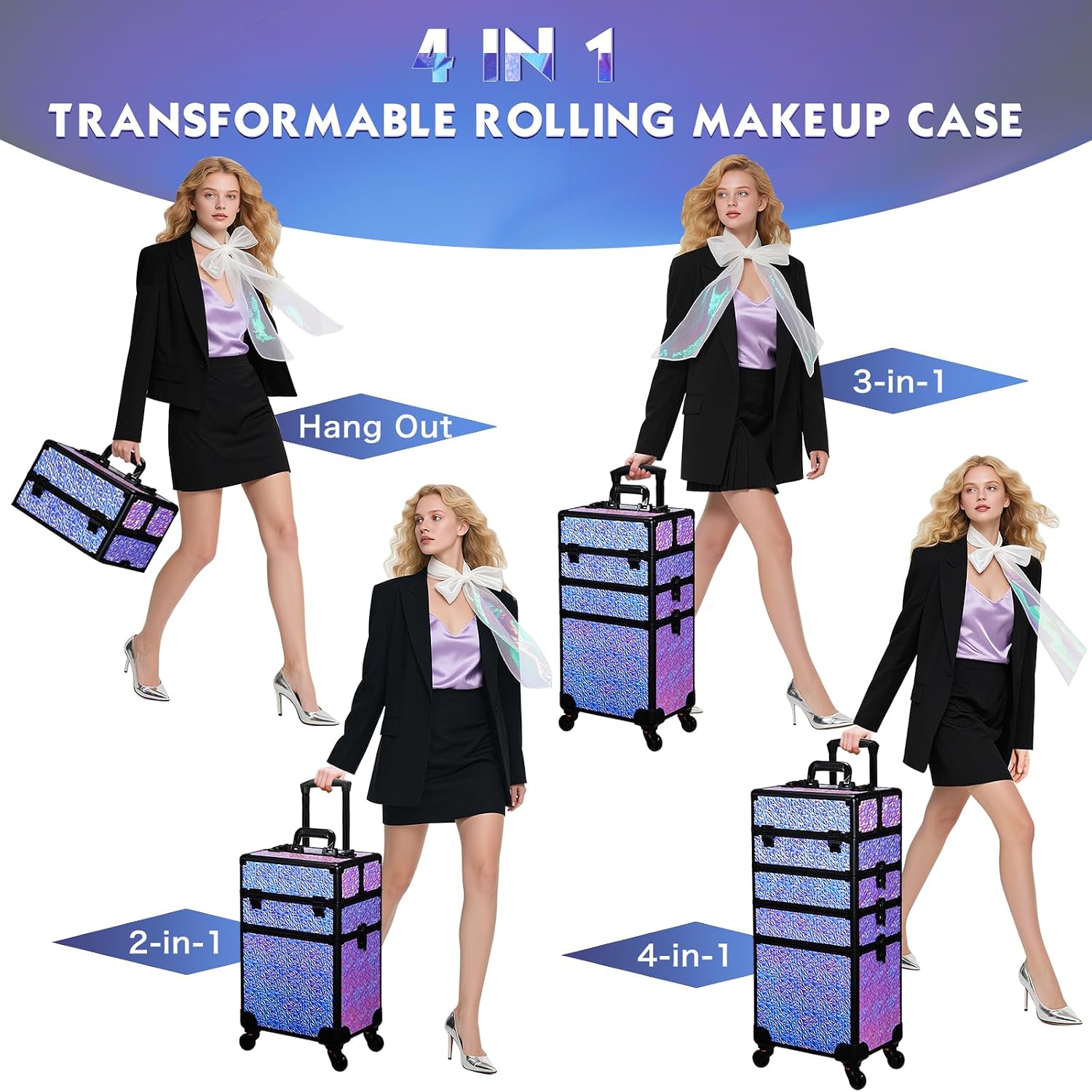 Valigia Trucco con Ruote, Gran - Makeup recensione e prezzo